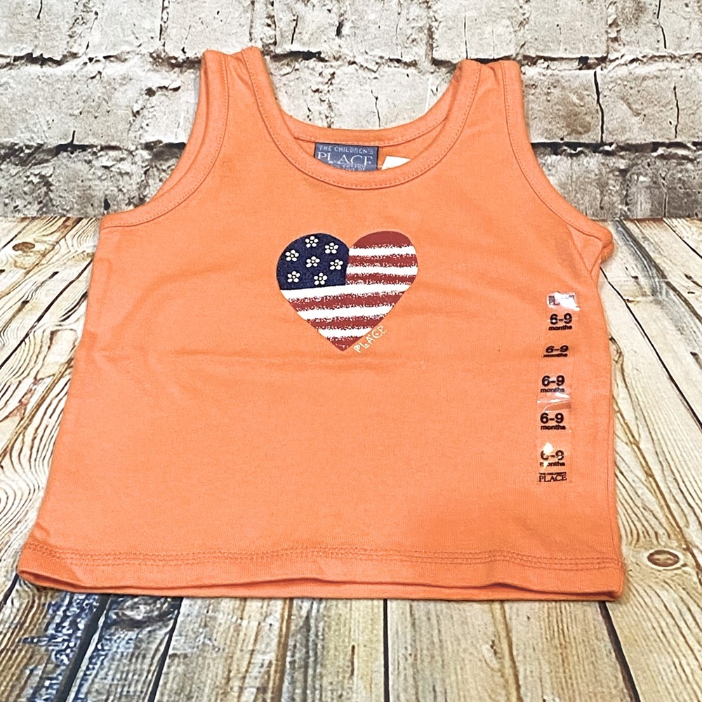 The Children’s Place Tank top American flag 6-9